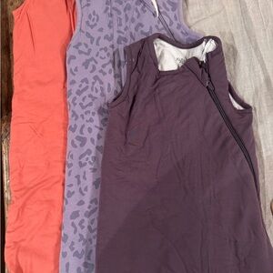 Kyte BABY Kids Pajamas Sleep Sacks - Coral, Lavender, and Purple